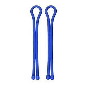 Nite Ize 2-Piece Reusable Rubber Twist Gear Tie Blue 18inch Nite Ize 2-Piece Reusable Rubber Twist Gear Tie Blue 18inch